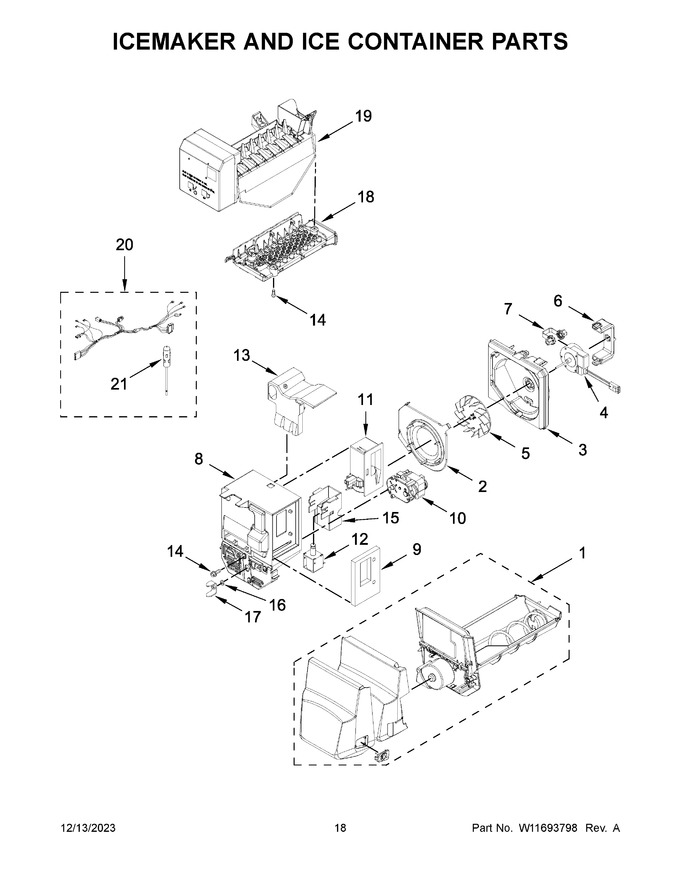 Diagram for WRF555SDHV09