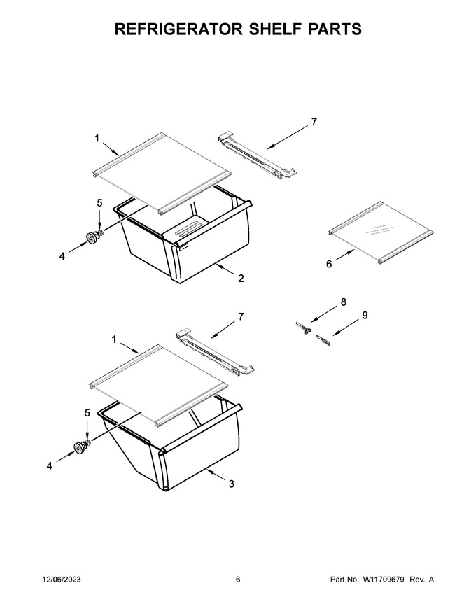 Diagram for WRS311SDHT09