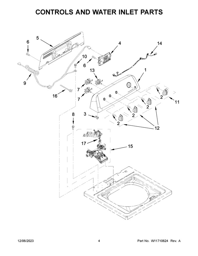 Diagram for 1CWTW4705GW2
