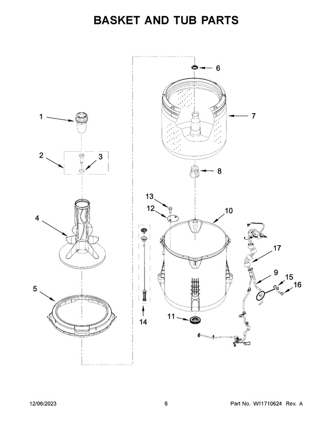 Diagram for 1CWTW4705GW2