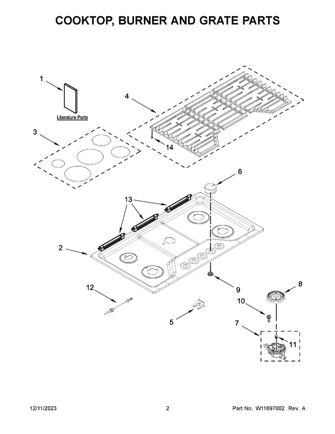 Diagram for WCGK7030PS00
