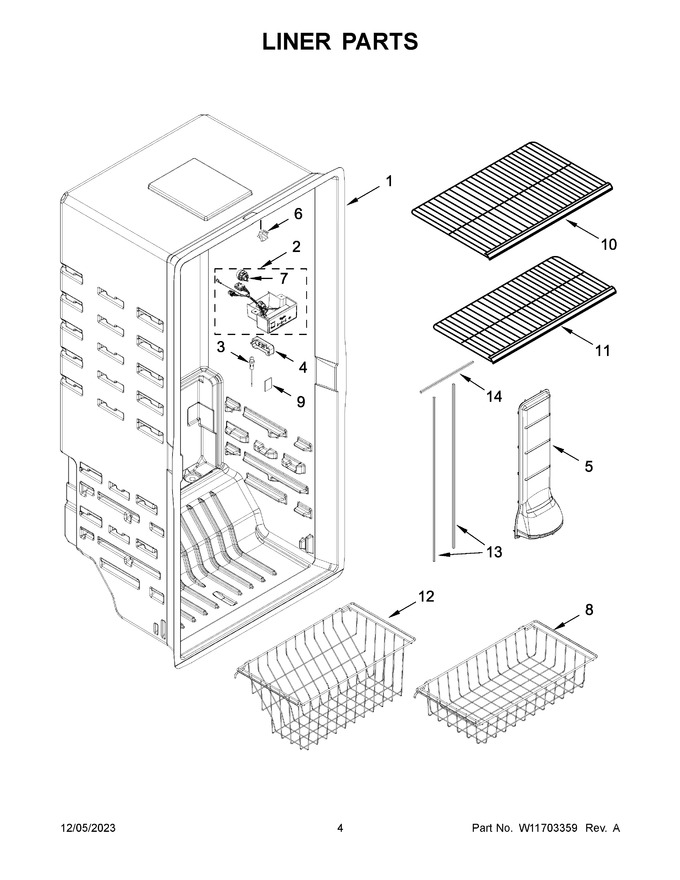 Diagram for WZF79R20DW08