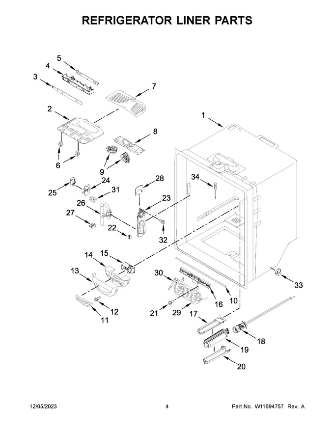 Diagram for KRFF305ESS08