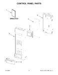Diagram for 02 - Control Panel Parts
