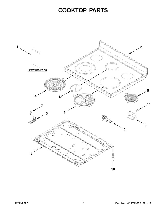 Diagram for YMER6600FW6