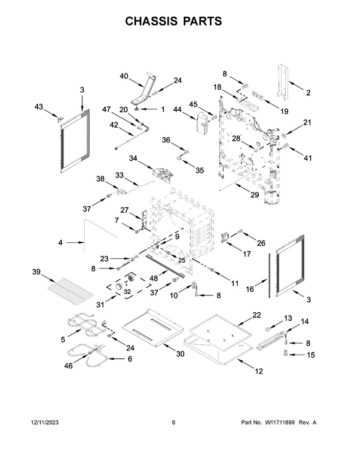 Diagram for YMER6600FW6