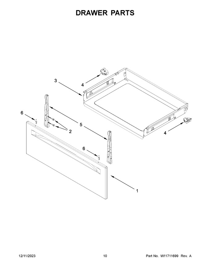 Diagram for YMER6600FW6