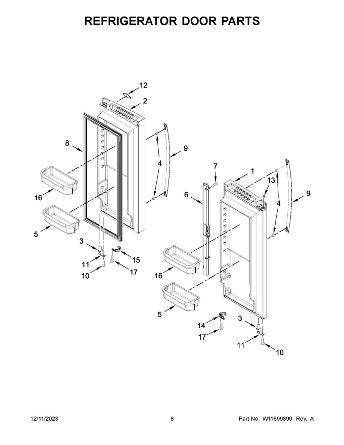 Diagram for WRF535SWHV09