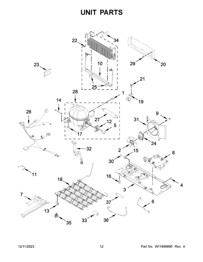 Diagram for WRF535SWHV09