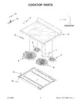 Diagram for 02 - Cooktop Parts