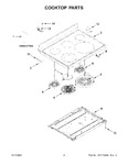 Diagram for 02 - Cooktop Parts