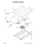 Diagram for 02 - Cooktop Parts