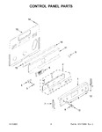 Diagram for 03 - Control Panel Parts