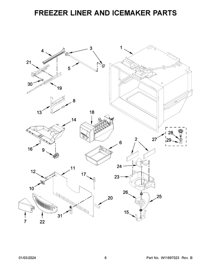 Diagram for WRF540CWHV09