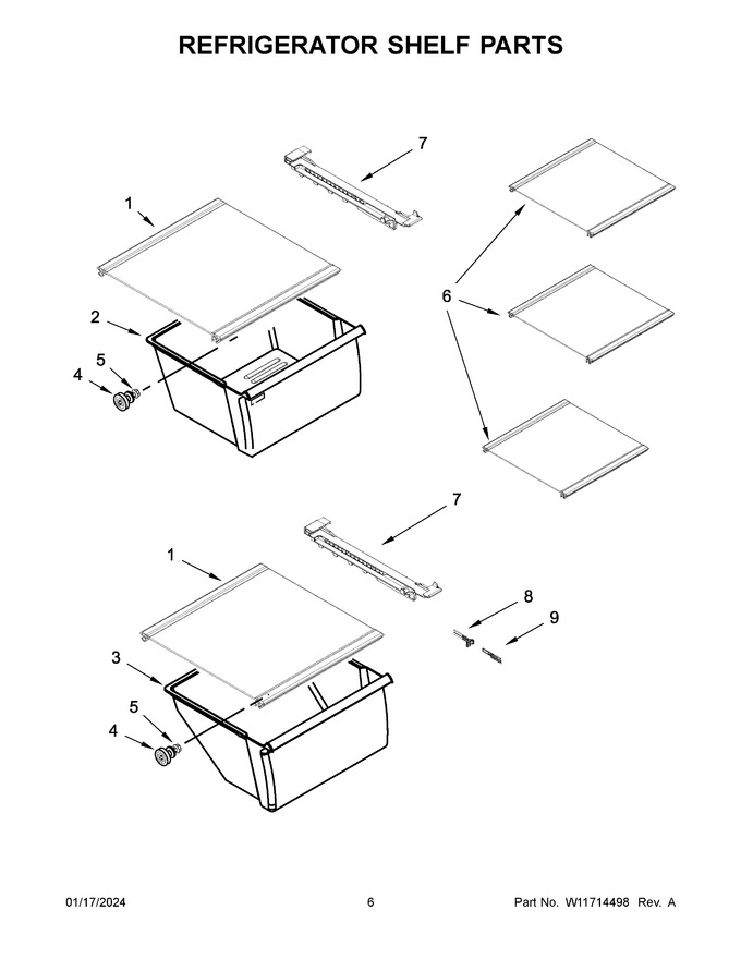 Diagram for WRS315SNHW08