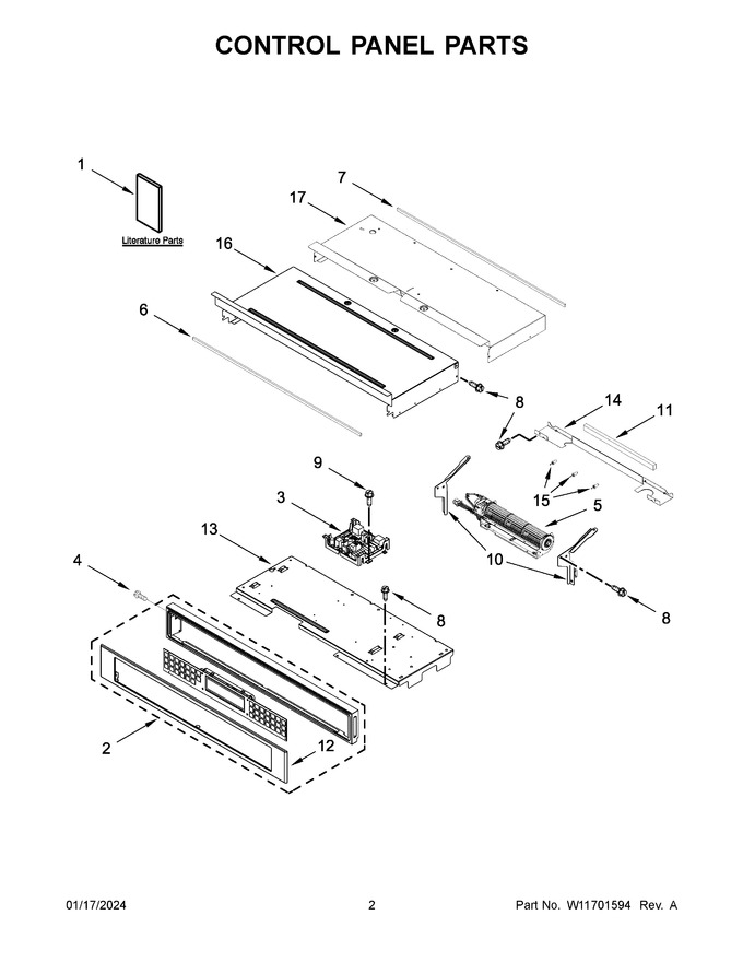 Diagram for KOED530PWH00