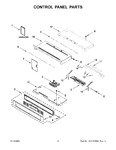 Diagram for 02 - Control Panel Parts