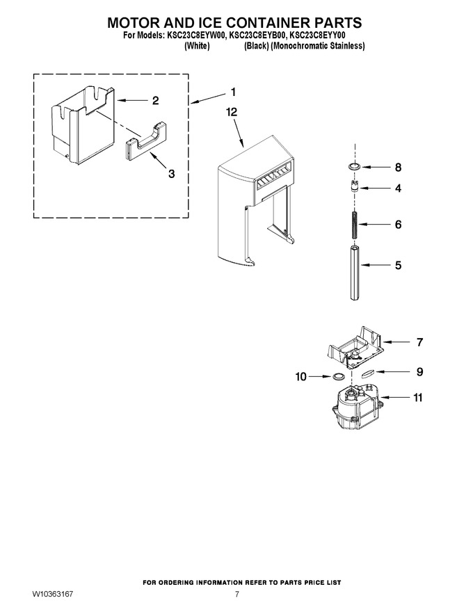 Diagram for KSC23C8EYY00
