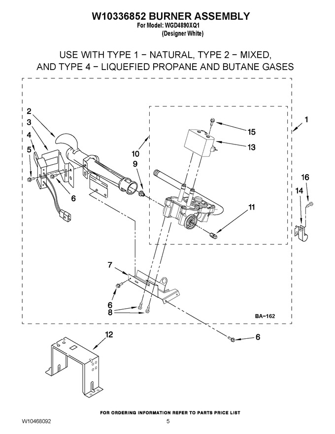 Diagram for WGD4890XQ1