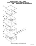Diagram for 03 - Refrigerator Shelf Parts