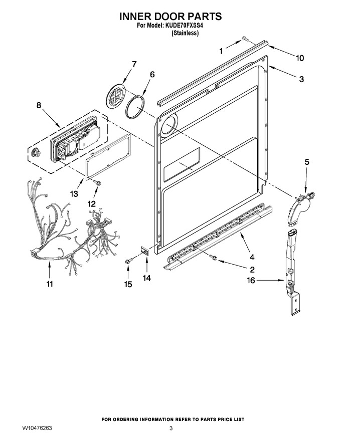 Diagram for KUDE70FXSS4