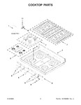 Diagram for 02 - Cooktop Parts