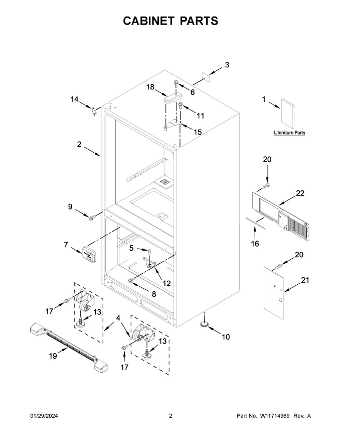 Diagram for ABB2224BRW05