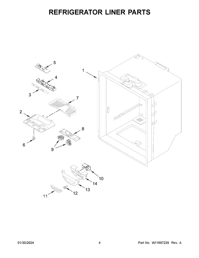 Diagram for WRB329DMBW05