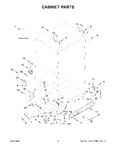 Diagram for 02 - Cabinet Parts
