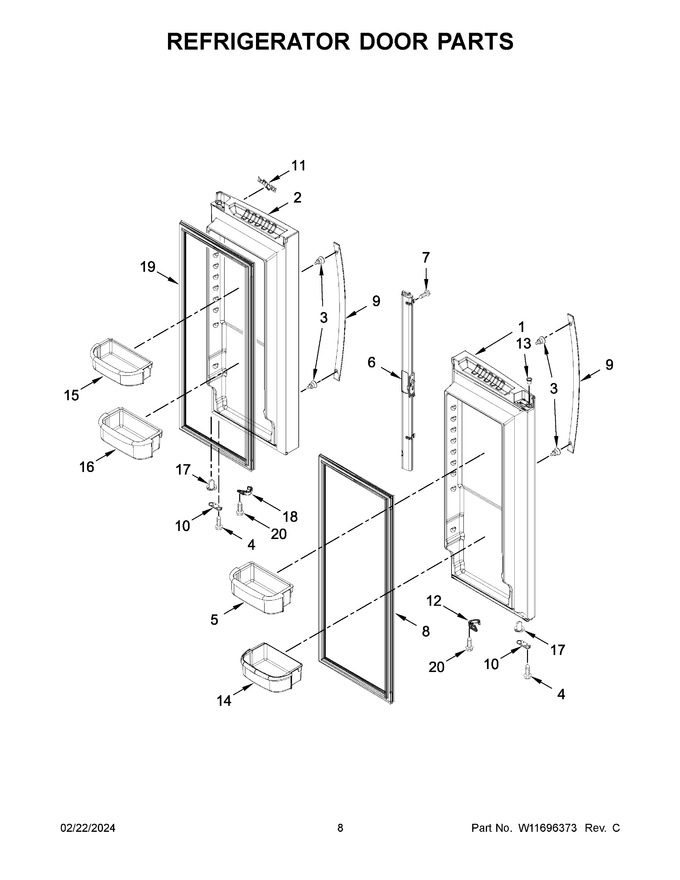 Diagram for WRFF5333PZ01