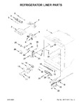 Diagram for 03 - Refrigerator Liner Parts