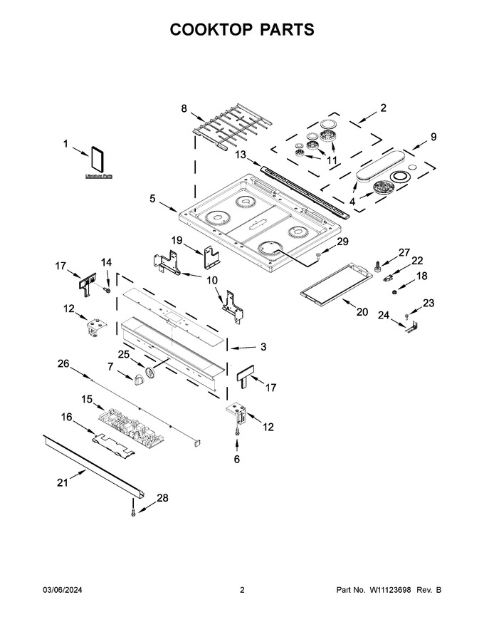 Diagram for WEG750H0HZ0