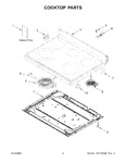 Diagram for 02 - Cooktop Parts