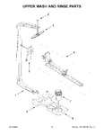 Diagram for 06 - Upper Wash And Rinse Parts