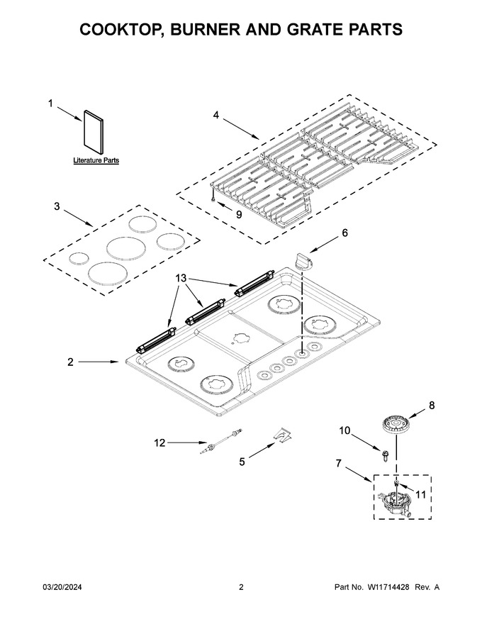 Diagram for WCGK5036PV00