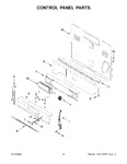 Diagram for 03 - Control Panel Parts