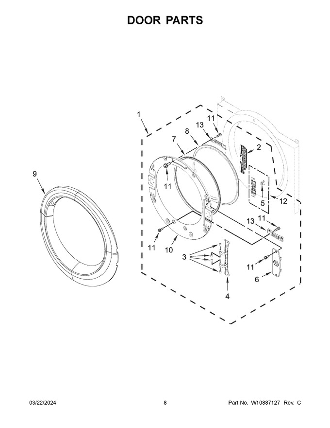 Diagram for WGD7590FW0
