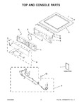 Diagram for 02 - Top And Console Parts
