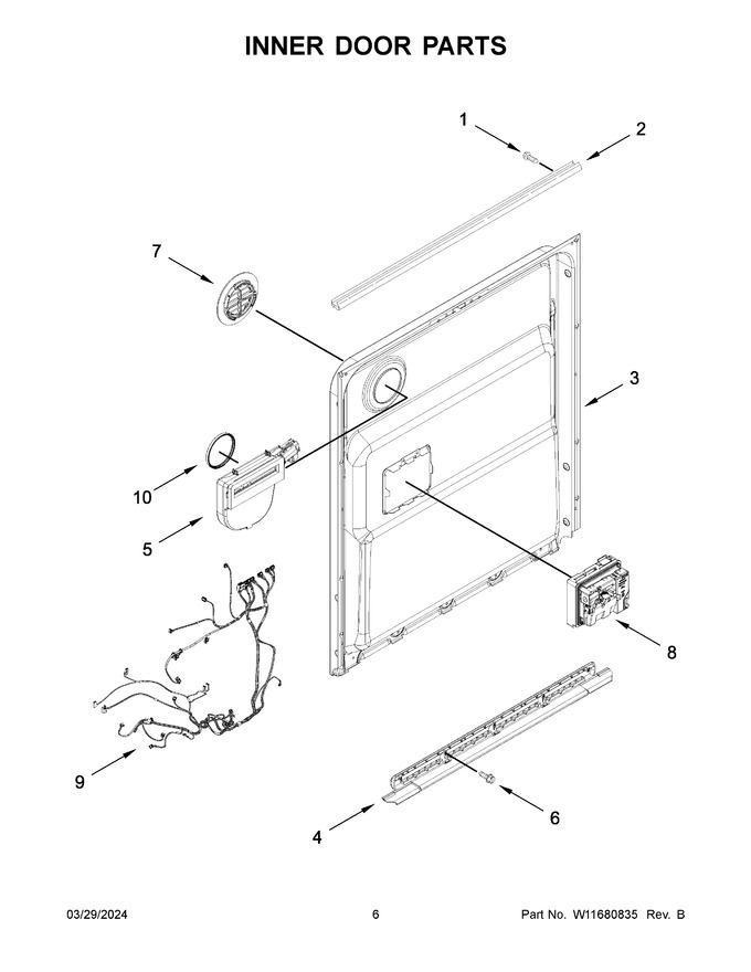 Diagram for WDP540HAMB4