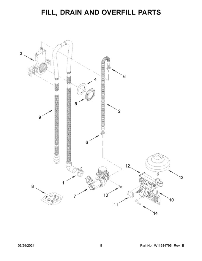 Diagram for WDP560HAMW0