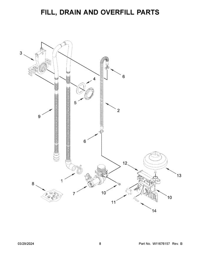 Diagram for WDP540HAMZ2