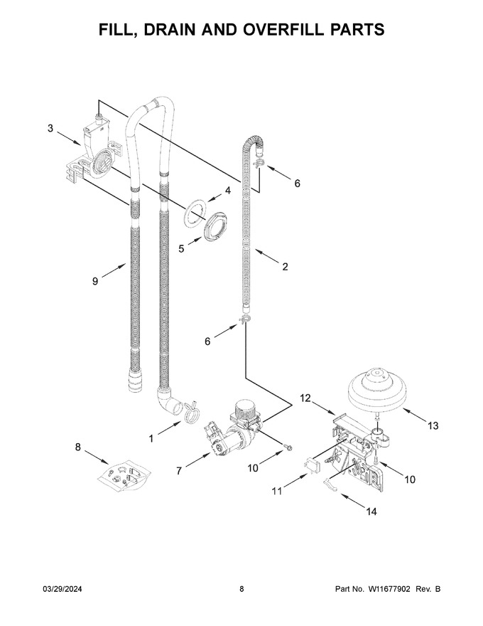 Diagram for WDP540HAMZ1