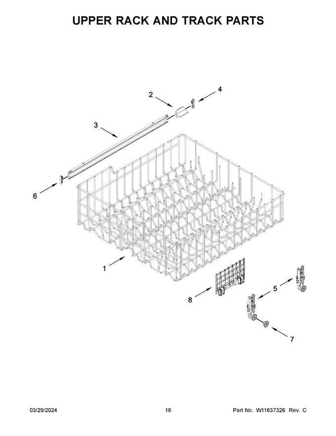 Diagram for WDP540HAMW0