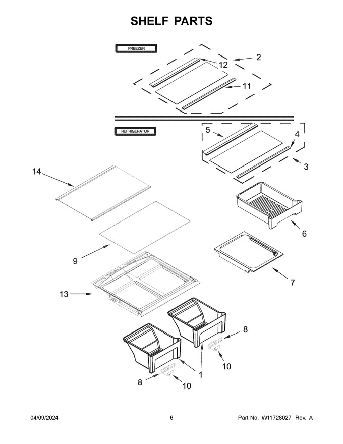 Diagram for WRT518SZFW04
