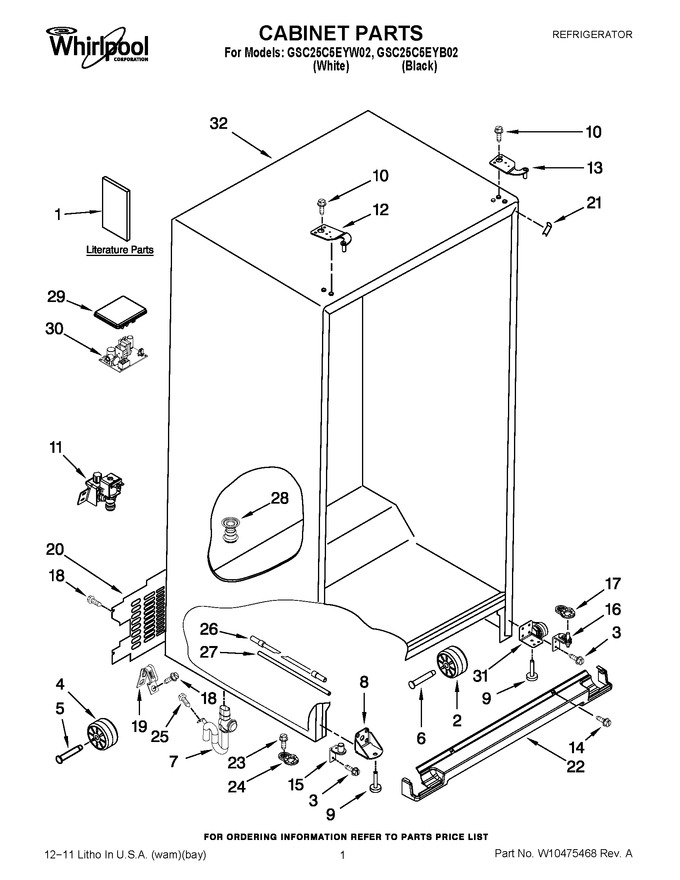Diagram for GSC25C5EYB02