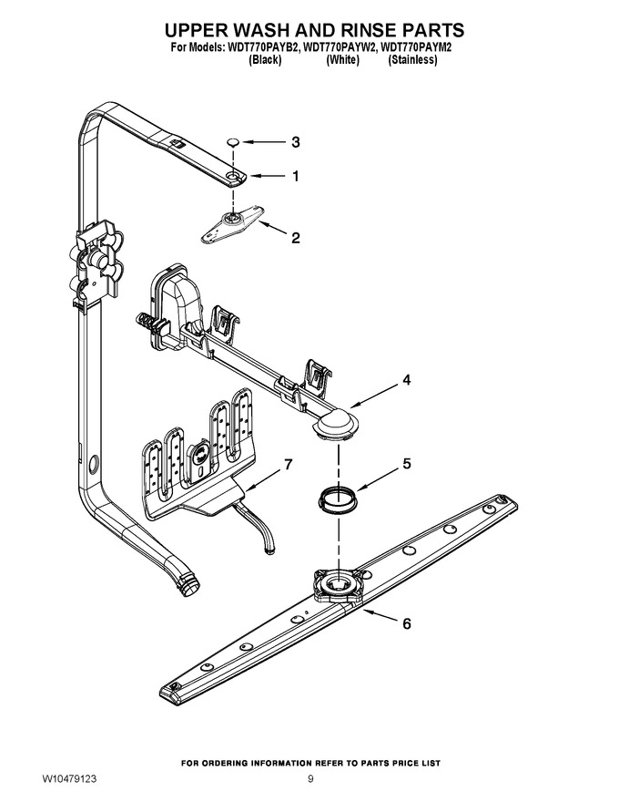 Diagram for WDT770PAYW2