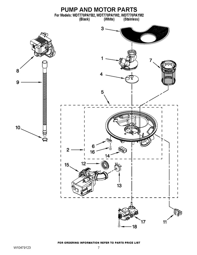 Diagram for WDT770PAYW2