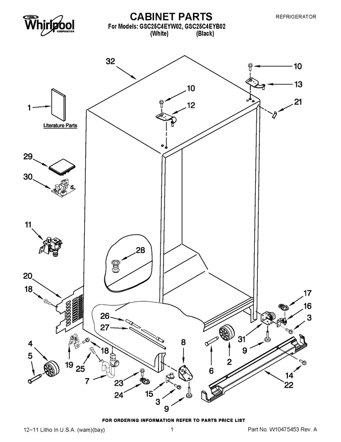 Diagram for GSC25C4EYW02