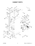 Diagram for 02 - Cabinet Parts