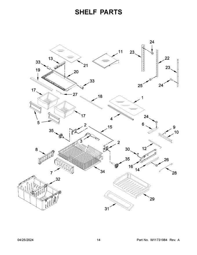 Diagram for WRF535SWHZ12